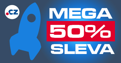 Sleva 50% na webhosting