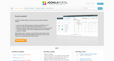 Redakční systém Joomla! administrace